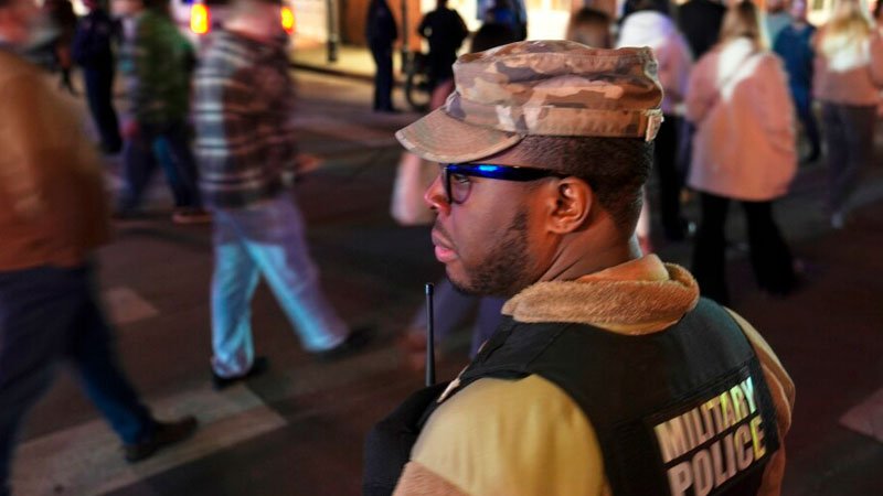 350 soldados de la Guardia Nacional desplegados para prevenir la violencia de Año Nuevo en Nueva Orleans