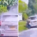 Brutal ataque armado contra la caravana de un senador colombiano