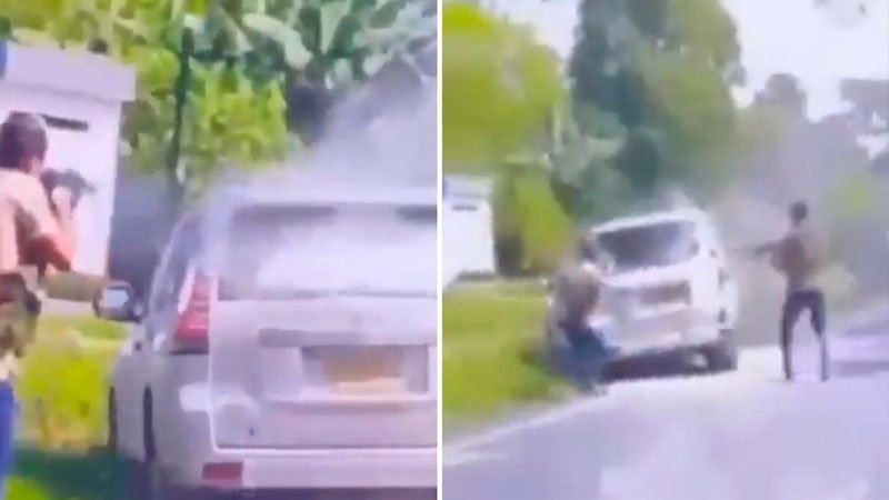 Brutal ataque armado contra la caravana de un senador colombiano
