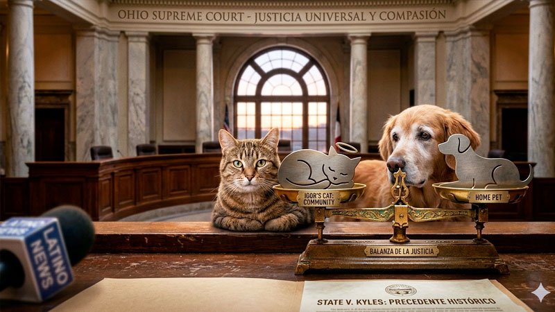 Corte Suprema de Ohio dicta fallo histórico: maltrato a animales callejeros tanto Perros como Gatos será delito grave