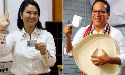 EMPATE TÉCNICO: Sánchez supera a Fujimori en el conteo en Perú
