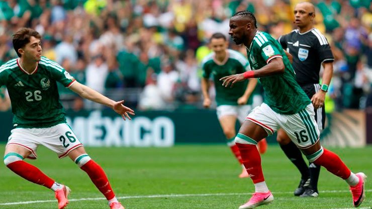 Julián Quiñones marca el primer gol del Mundial 2026