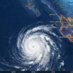 El SMN vigila dos zonas de baja presión en el océano Pacífico que podrían convertirse en el ciclón Elida