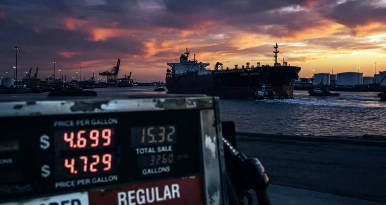La guerra con Irán provoca el mayor incremento nocturno en el precio de la gasolina desde mayo